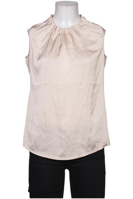 Comma Bluse Damen Oberteil Hemd Hemdbluse Gr. EU 34 Beige #fxipqq0
