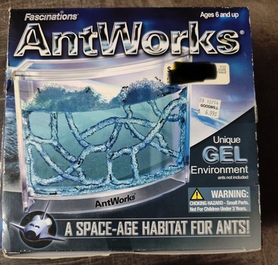 FASCINATIONS AntWorks Space-Age Ant Farm Colony Gel Habitat For Ants