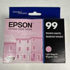 Epson 99 Ink Cartridge - Light Magenta T099320 NEW
