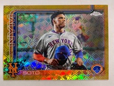 2024 Topps Chrome Logofractor  Juan Soto Image Variation #150 Gold Refractor /50