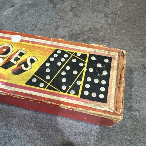 SET 9 DOMINO GIOCHI VINTAGE GLEVUM DOPPIO - Foto 5 di 8