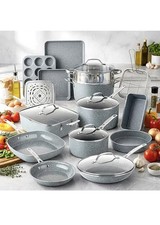 Granitestone 20-Pc Nonstick Cookware Set Pots Pans Bakeware Kitchen Set