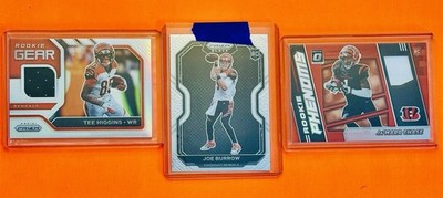 2021 Red Optic Rookie Phenom Ja marr Chase #RPH-7 FIRE ROOKIE LOT       
