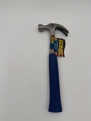 ESTWING Hammer 16 Oz USA Made Straight Rip Claw Hammer with Smooth Face & Shock