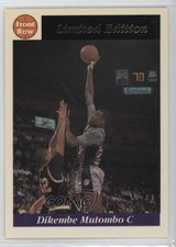 1991-92 Front Row Limited Edition Dikembe Mutombo Dikembe Mutombo #1 HOF 03wo