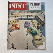 The Saturday Evening Post Magazine July 23, 1955 Volume 228 No. 4 Vintage