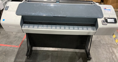 HP DesignJet T790 ePrinter 44'' Plotter Printer CR649A w/ Power Cord (As Is)