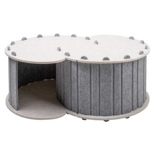 Cuccia per gatti cuccia per gatti tunnel per gatti 58x40x24 cm tubo per gatti pieghevole tenda per gatti