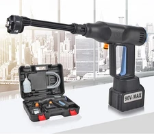 Cordless High-pressure Water Gun Household Powerful Scrubber Cleaning Machine