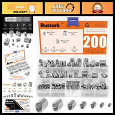 200 Pcs Stainless Steel Thread Inserts Kit M3...