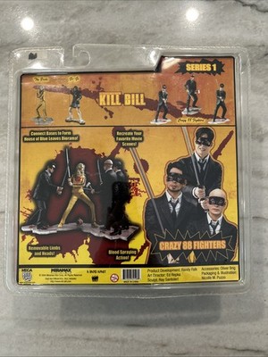 SEALED Kill Bill Figure Crazy 88 Fighter 2004 BLOOD SPRAYING