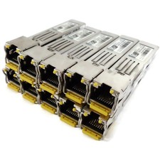 Lot of 10 Cisco 30-1410-04 30-1410-03 GLC-T 1000Base-T SFP Transceiver Module