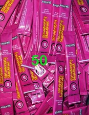 50 Skittles Singles To Go Drink Mix Strawberry Starfruit Flavor ZERO SUGAR