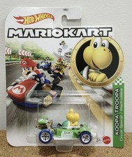 Hot Wheels Mario Kart Koopa Troopa Circle Special Card New