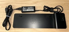 HP 2013 UltraSlim Docking Station, D9Y32UT, Tested and Working, With AC Adapter