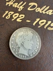 1893 P BARBER HALF SILVER DOLLAR