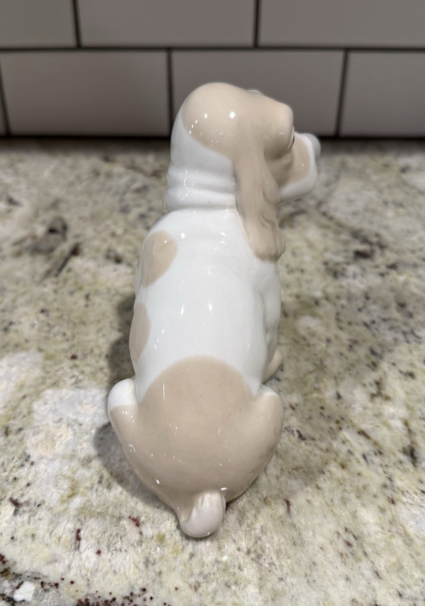 Porcelanas Miquel Requena Spain - Dog Statue Figurine - Cocker
