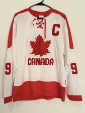 Vintage Canada Hockey Jersey Rundle Wear Captain #99 Gretzky size L