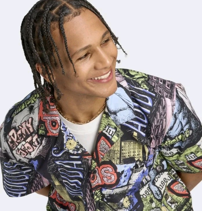 adidas x Jeremy Scott AOP Shirt XL New Nwt image 8