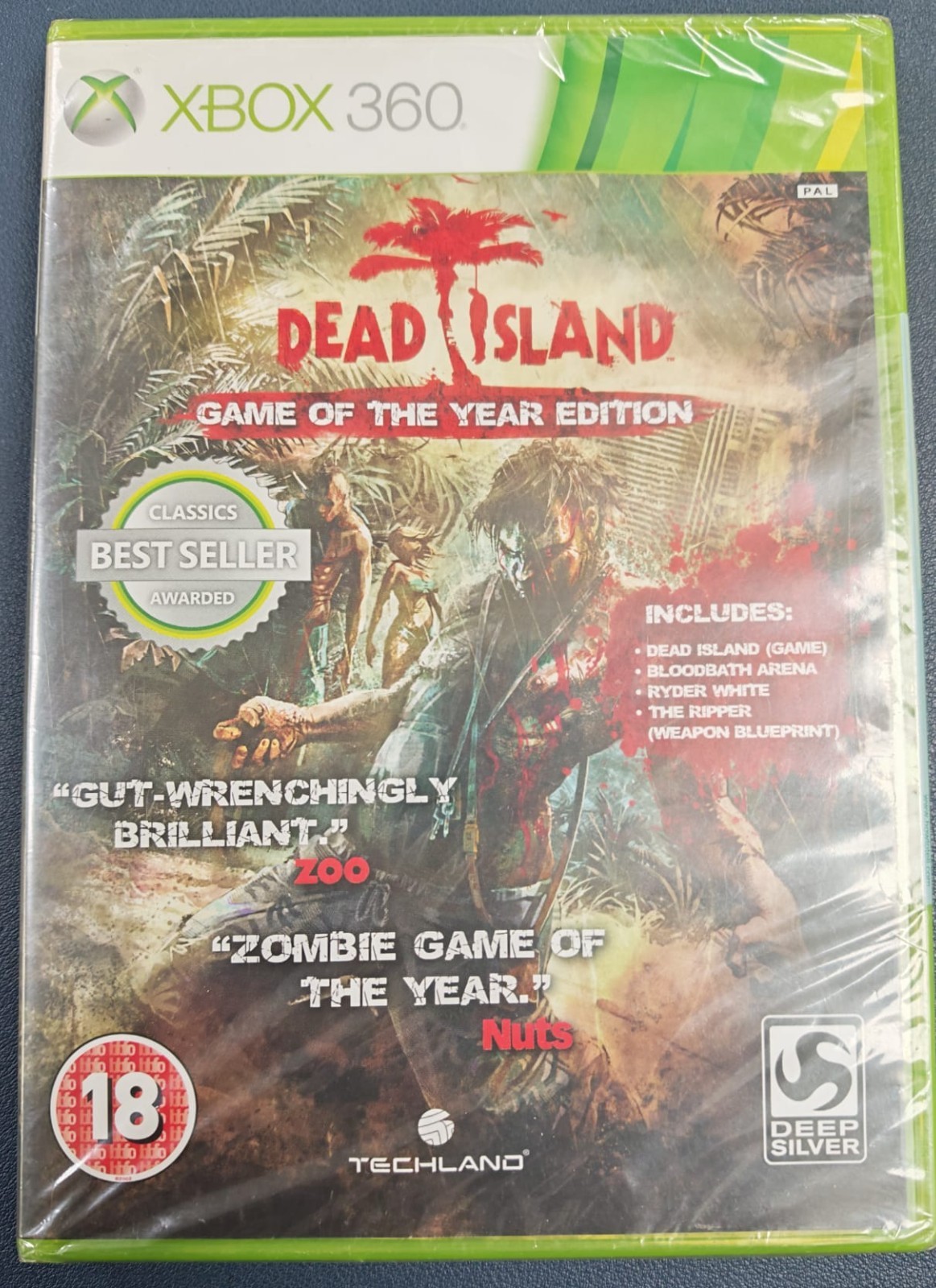 XBOX 360 Dead Island -  Game of the Year Edition NEW SEALED