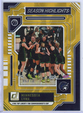 Minnesota Lynx Holo Gold /10 2025 WNBA Donruss Season Highlights #18