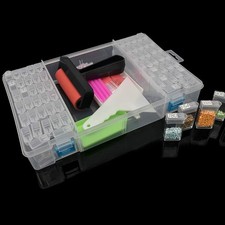 ARTDOT 64 Grids 5D Diamond Painting Storage Containers Diamond Art Accessories