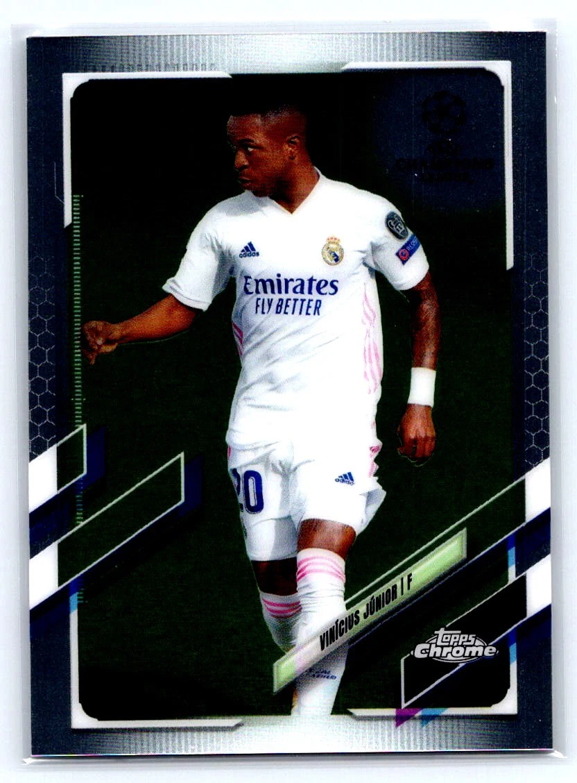 2020-21 Topps Chrome UCL Vinicius Junior #89 for sale | eBay