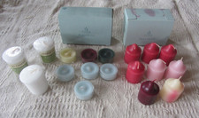 Lot of 18 Votive Candles & Tealights Mixed Colors PartyLite/Yankee Candle