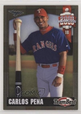 2000 Team Best Rookies Babbitt's Bombers Silver 80/150 Carlos Pena #7 n1u