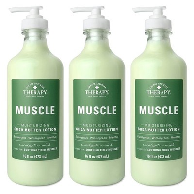 Shea Butter Lotion Eucalyptus Mint Muscle Pain Relief Therapy Arthritis Joint
