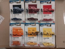 Hot Wheels Silver Series Pantone Complete Set of 6 Cars - 1:64 Diecast Car