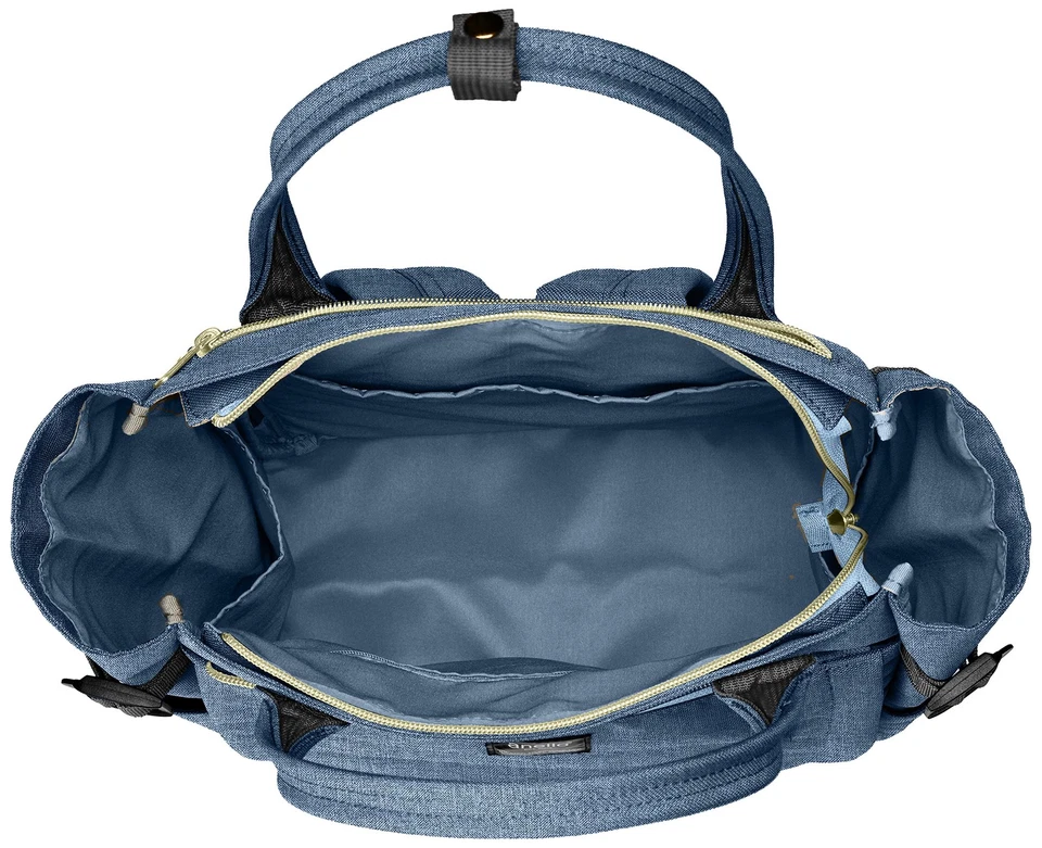 Mochila tipo tote anello 2WAY REGULAR POST AT-C1225 azul denim Foto 3 de 4