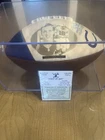 Peyton Manning Signed Autographed Colts Football w/ Display Case & COA LE /25000
