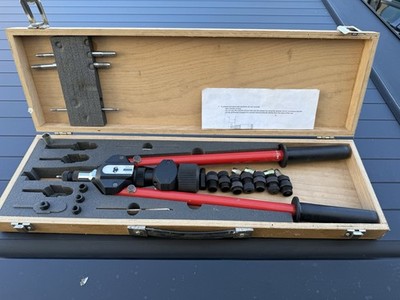 Masterfix MFX 510 Q1 QI Combi Blind Rivet Nut Hand Tool with case inserts