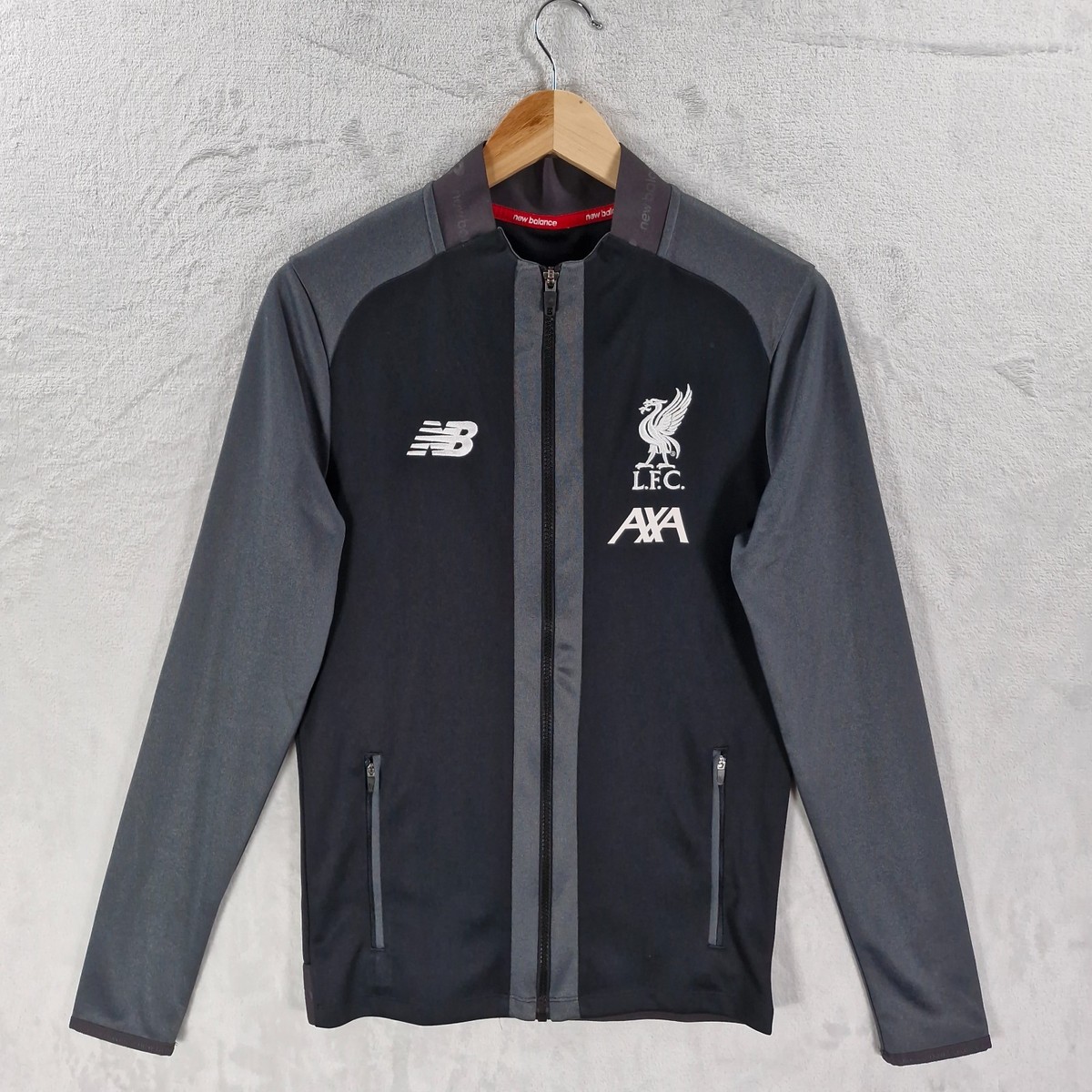 New Balance Liverpool Track Jacket Men S Black Football Manager