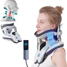 Cervical Neck Traction Devices For Home Use, Adjustable Air Pump Inflatable Cerv