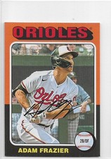 2024 Topps Heritage Mini Adam Frazier #71 Short Print Baltimore Orioles SP
