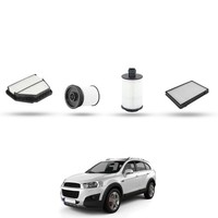 Hoffcar Set Service - 4 Filter FüR Chevrolet Captiva II 2.2 Cdti 135Kw Von 201
