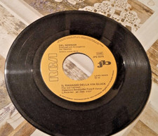 DEL NEWMAN &lrm;&ndash; IL RAGAZZO DELLA VIA GLUCK (TAR AND CEMENT) / CHE SAR&Agrave; 7" (1146 )