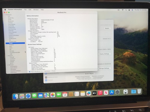 APPLE MacBook 13" 2018 A1989 MR9Q2LL/A i5 2.3GHZ 8GB 256GB Bad Sound#014 - Afbeelding 3 van 8