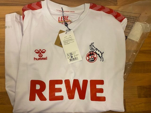Hummel 1. FC Köln Trikot weiß XXXL / neu