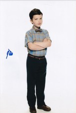 IAIN ARMITAGE signed Autogramm 20x30cm YOUNG SHELDON in Person autograph COA