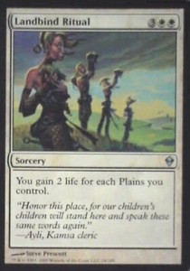 Landbind Ritual - Zendikar #24
