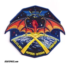 Authentic CREW-10 NASA SPACEX ISS Mission CREW DRAGON SPACE PATCH