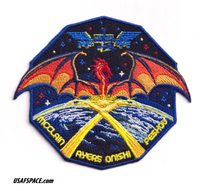 Authentic CREW-10 NASA SPACEX ISS Mission CREW DRAGON SPACE PATCH