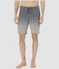  124 Rip Curl Men's Gray Swimwear Swimming Swim Trunks Surf Board Shorts Size 34