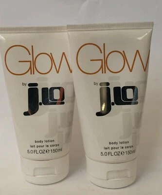 GLOW JENNIFER LOPEZ 2 X BODY LOTION 150 ml New & Rare NO BOX