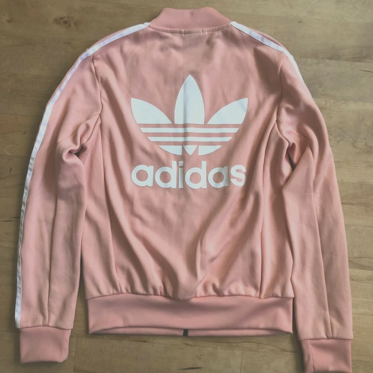 Rose gold adidas sweatsuit hotsell