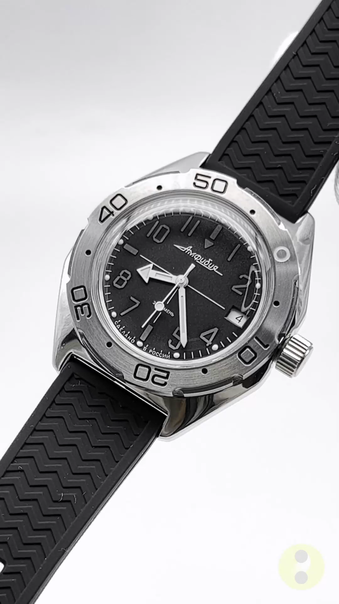 Vostok Amphibia 670921 Watch Diver Military Mechanical Automatic