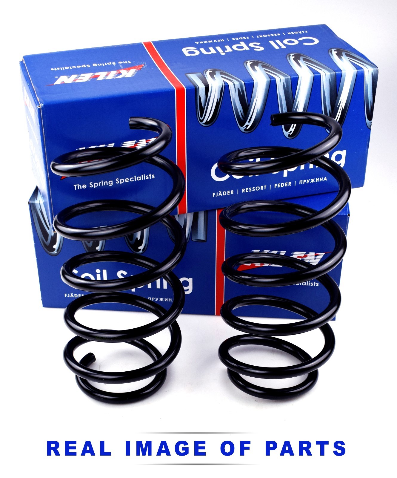 VAUXHALL MERIVA ZAFIRA Mk II KILEN FRONT AXLE COIL SPRINGS PAIR